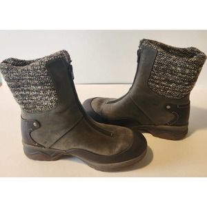 MERELL Women's Bungee Cord Performance Waterproof Olive Green Winter Boots Sz. 7